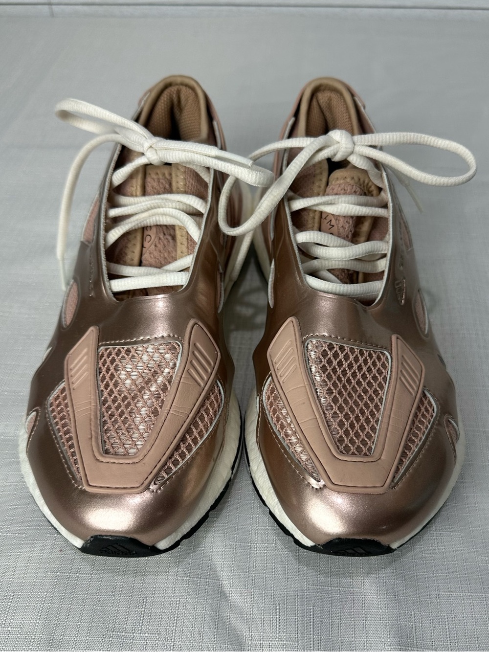Stella McCartney x Adidas Rose Gold Sneakers Size 7